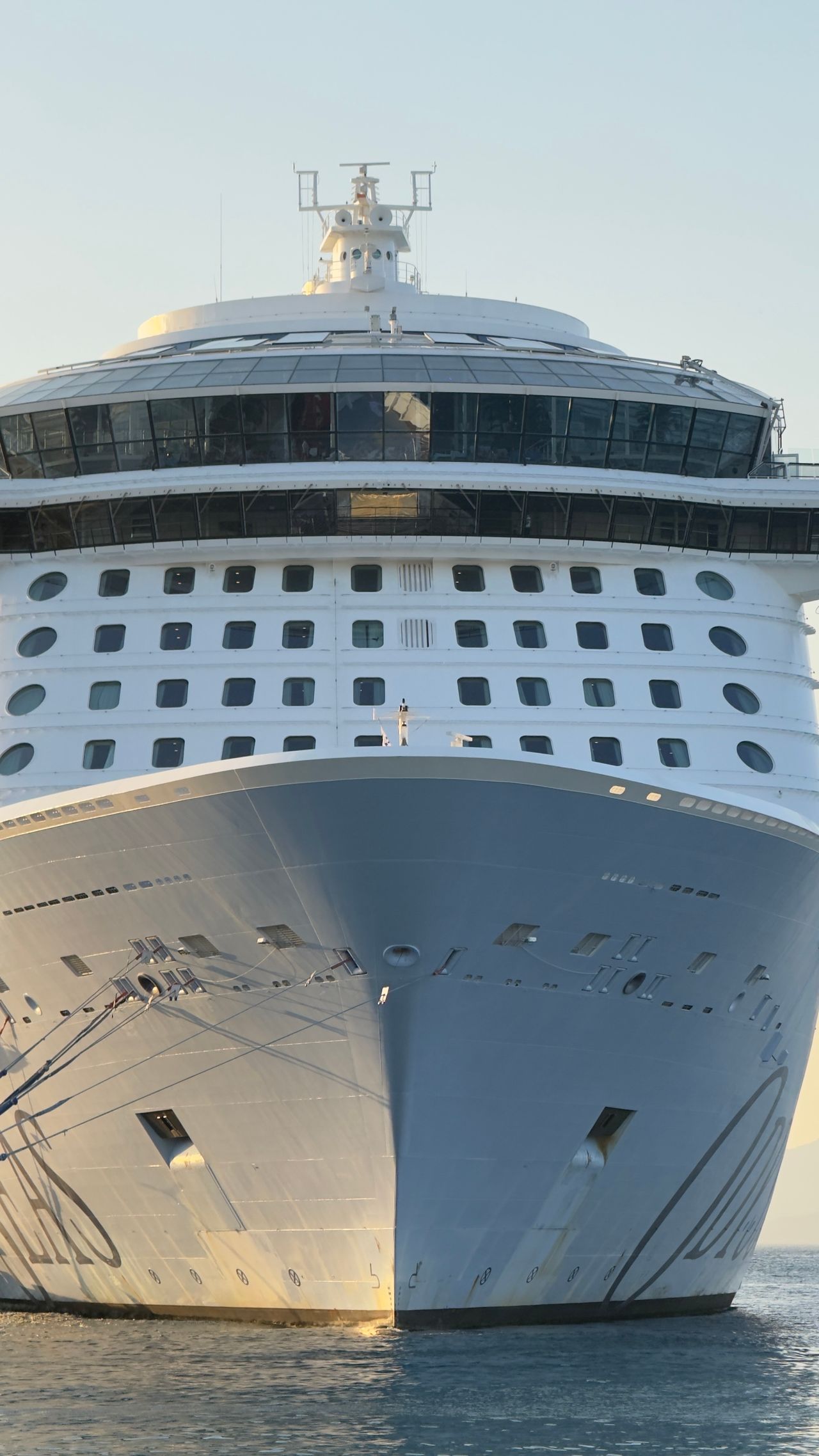 Crucero en el mar